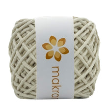 Cargar imagen en el visor de la galería, Hilaza Algodón Mini 2mm Makrama 150gr Crudo
