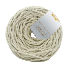 Cargar imagen en el visor de la galería, Hilaza Algodón 3mm Makrama 100m Crudo