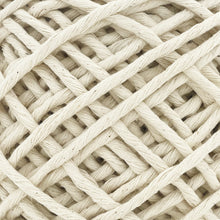 Cargar imagen en el visor de la galería, Hilaza Algodón 3mm Makrama 100m Crudo