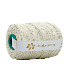 Cargar imagen en el visor de la galería, Hilaza Algodón 3mm Makrama 1kg Crudo
