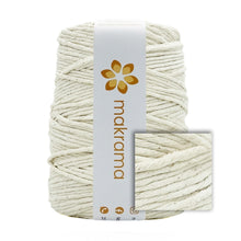 Cargar imagen en el visor de la galería, Hilaza Algodón 3mm Makrama 1kg Crudo