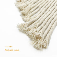 Cargar imagen en el visor de la galería, Hilaza Algodón 3mm Makrama 100m Naranja