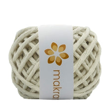 Cargar imagen en el visor de la galería, Hilaza Algodón Mini 3mm Makrama 150gr Crudo
