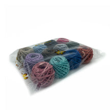 Cargar imagen en el visor de la galería, Mix Hilaza Algodón 3mm Makrama Colores Surtidos 12pz (G)