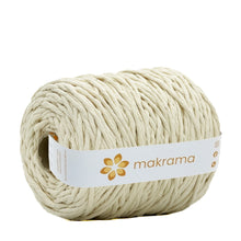Cargar imagen en el visor de la galería, Hilaza Algodón 4mm Makrama 1kg Crudo