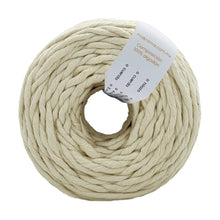 Cargar imagen en el visor de la galería, Hilaza Algodón 4mm Makrama 1kg Crudo