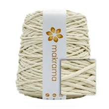 Cargar imagen en el visor de la galería, Hilaza Algodón 4mm Makrama 1kg Crudo