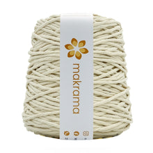 Cargar imagen en el visor de la galería, Hilaza Algodón 4mm Makrama 1kg Crudo