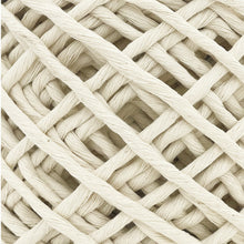 Cargar imagen en el visor de la galería, Hilaza Algodón 4mm Makrama 500gr Crudo