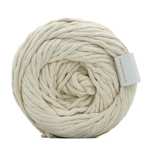 Cargar imagen en el visor de la galería, Hilaza Algodón 5mm Makrama 1kg Crudo