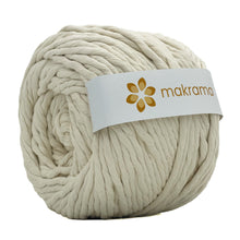 Cargar imagen en el visor de la galería, Hilaza Algodón 5mm Makrama 1kg Crudo