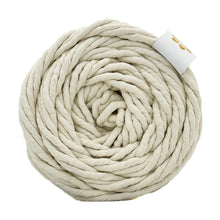 Cargar imagen en el visor de la galería, Hilaza Algodón 6mm Makrama 1kg Crudo