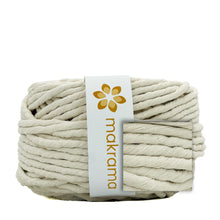 Cargar imagen en el visor de la galería, Hilaza Algodón 6mm Makrama 1kg Crudo