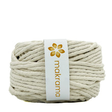 Cargar imagen en el visor de la galería, Hilaza Algodón 6mm Makrama 1kg Crudo
