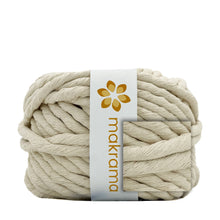 Cargar imagen en el visor de la galería, Hilaza Algodón 8mm Makrama 1kg Crudo