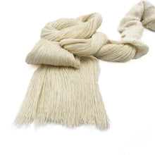 Cargar imagen en el visor de la galería, Hilaza Tratada Algodón 25mm Makrama 1kg Crudo
