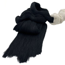 Cargar imagen en el visor de la galería, Hilaza Tratada Algodón 25mm Makrama 1kg Negro