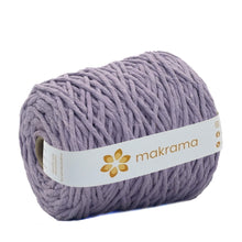 Cargar imagen en el visor de la galería, Hilaza Algodón 4mm Makrama 1kg Lila