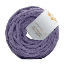 Cargar imagen en el visor de la galería, Hilaza Algodón Mini 4mm Makrama 150gr Lila