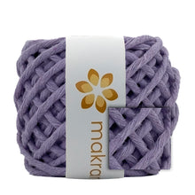 Cargar imagen en el visor de la galería, Hilaza Algodón Mini 4mm Makrama 150gr Lila