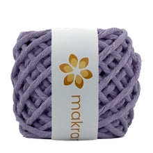 Cargar imagen en el visor de la galería, Hilaza Algodón Mini 4mm Makrama 150gr Lila