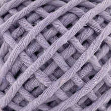 Cargar imagen en el visor de la galería, Hilaza Algodón Mini 3mm Makrama 150gr Lila Pastel