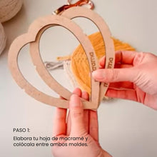 Cargar imagen en el visor de la galería, Kit Molde Para Hojas Makrama