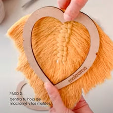 Cargar imagen en el visor de la galería, Kit Molde Para Hojas Makrama