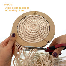 Cargar imagen en el visor de la galería, Molde para Porta Vasos Makrama