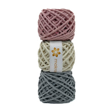 Cargar imagen en el visor de la galería, Kit Hilaza Algodón 3mm Makrama Colores Varios 3pz