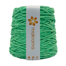 Cargar imagen en el visor de la galería, Hilaza Algodón 4mm Makrama 1kg Verde Manzana