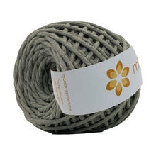 Cargar imagen en el visor de la galería, Hilaza Algodón Mini 3mm Makrama 150gr Verde Seco