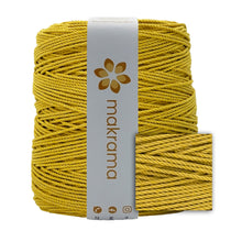 Cargar imagen en el visor de la galería, Cuerda Algodón 2mm Makrama 1kg Amarillo