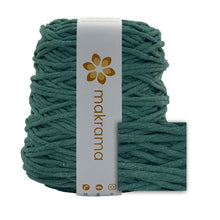 Cargar imagen en el visor de la galería, Hilaza Algodón 4mm Makrama 1kg Verde Pino