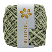 Cargar imagen en el visor de la galería, Hilaza Algodón 3mm Makrama 100m Verde Laurel