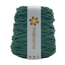 Cargar imagen en el visor de la galería, Hilaza Algodón 4mm Makrama 1kg Verde Pino