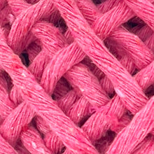Cargar imagen en el visor de la galería, Hilaza Algodón Mini 4mm Makrama 150gr Rosa Fucsia