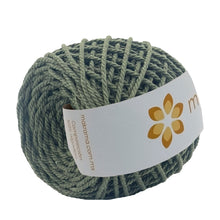 Cargar imagen en el visor de la galería, Cuerda Algodón Mini 2mm Makrama 150gr Verde Oliva