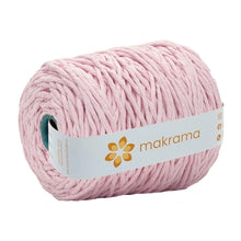 Cargar imagen en el visor de la galería, Hilaza Algodón 4mm Makrama 1kg Rosa Pastel