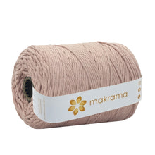 Cargar imagen en el visor de la galería, Hilaza Algodón 3mm Makrama 1kg Rosa Piñon