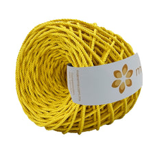 Cargar imagen en el visor de la galería, Cuerda Algodón Mini 2mm Makrama 150gr Amarillo Canario