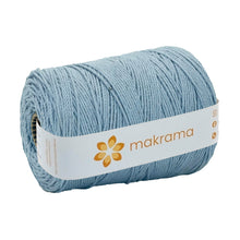Cargar imagen en el visor de la galería, Cuerda Algodón 2mm Makrama 1kg Azul Pastel