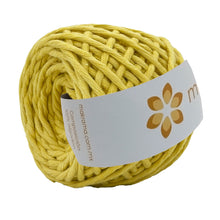 Cargar imagen en el visor de la galería, Hilaza Algodón Mini 3mm Makrama 150gr Amarillo Mantequilla
