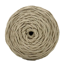Cargar imagen en el visor de la galería, Cuerda Algodón 2mm Makrama 500gr Café Latte