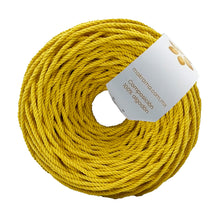 Cargar imagen en el visor de la galería, Cuerda Algodón Mini 2mm Makrama 150gr Amarillo Canario