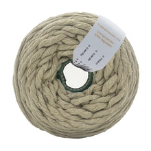 Cargar imagen en el visor de la galería, Hilaza Algodón 3mm Makrama 1kg Café Latte