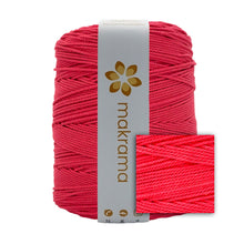 Cargar imagen en el visor de la galería, Cuerda Algodón 2mm Makrama 1kg Rojo Escarlata
