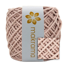 Cargar imagen en el visor de la galería, Hilaza Algodón 3mm Makrama 100m Rosa Piñon
