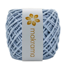 Cargar imagen en el visor de la galería, Hilaza Algodón 3mm Makrama 100m Azul Pastel