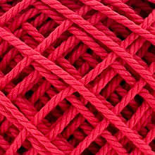 Cargar imagen en el visor de la galería, Cuerda Algodón Mini 2mm Makrama 150gr Rojo Escarlata